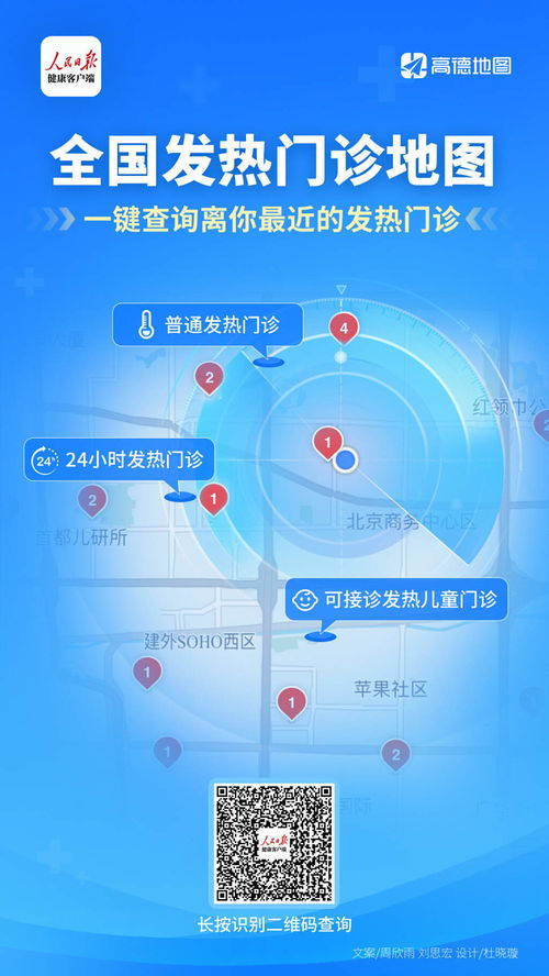 人民日報健康客戶端上線發(fā)熱門診地圖，提供數(shù)字化就醫(yī)新體驗